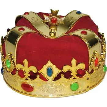 Karnevalový doplněk Funny Fashion Královská koruna korunovační