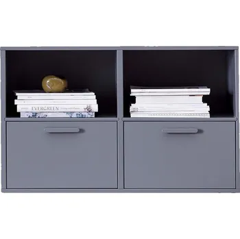 Komoda Šedá nástěnná komoda se 2 dvířky Keep by Hammel ID_1427731