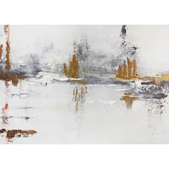 Obraz Obraz s ručně malovanými prvky 100x70 cm Horizon – Styler ID_1589224