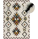 Krémový ručně tkaný vlněný koberec 120x170 cm Moroccan Midar – Flair Rugs ID_1687904