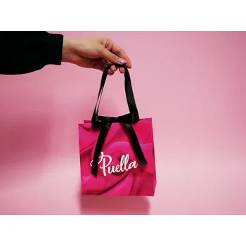 Dárková taška Luxusní dárková taška Puella – dokonalý doplněk každého dárku Variant: Puella luxusní taška S (150 x 80 x 150 mm)