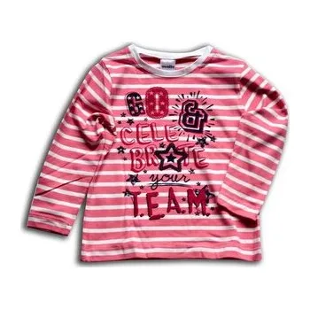 tričko dívčí, dlouhý rukáv, Wendee, ozfb102487-0, růžová - 92