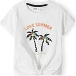 Tríčko dívčí s krátkým rukávem zavazovací, Minoti, field 6, Holka - 116/122