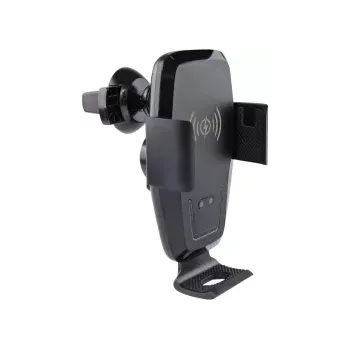 Držák do auta AMIO automatický držák telefonu s bezdrátovým indukčním nabíjením 02480