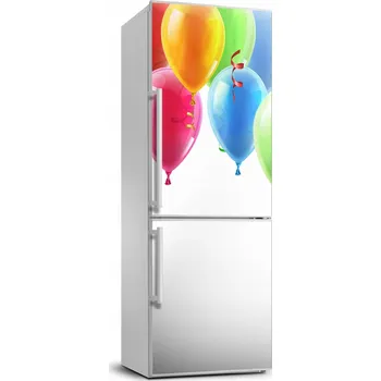 Fototapeta Samolepka Tapeta na lednici Barevné balónky 70x190