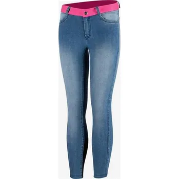 Vybavení pro jezdce Dětské rajtky Horze Poppy, denimové - vel. 160