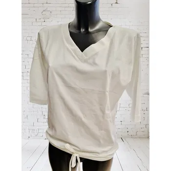 Dámská halenka POLSKO HALENKA S 3/4 RUKÁVEM, krémová, vel 36 - 48 Velikost: L/XL