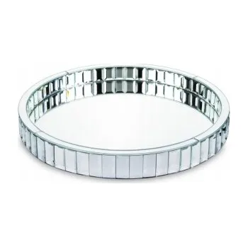 Podnos podnos, talíř glamour, zrcadlový 135826