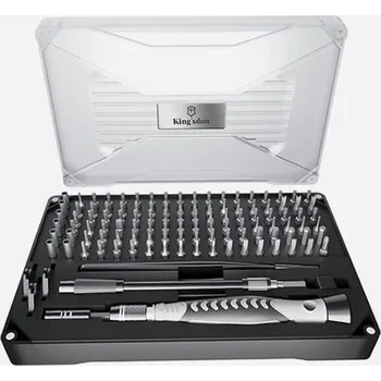 Šroubovák ŠROUBOVÁKY SADA NA OPRAVY MAGNETICKÉ ŠROUBOVÁKY 117 DÍLŮ KS-840126