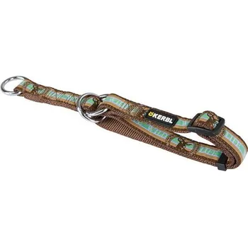 Obojek pro psa Obojek pro psa, polostahovací, hnědý - 40-70 cm, 40kg