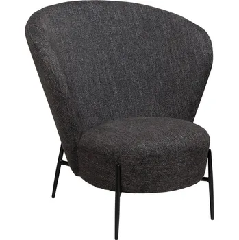 Křeslo Antracitové křeslo z textilie bouclé Orbit – DAN-FORM Denmark ID_1660794