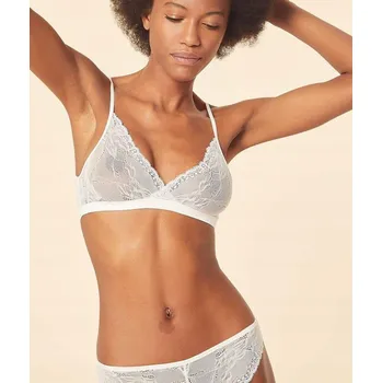 Podprsenka ETAM KRAJKOVÁ OBOUSMĚRNÁ BRALETKA ECRU (L)