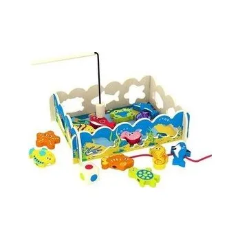 Dřevěná hračka Gra Łowienie 3w1