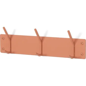 Věšák Kovový nástěnný věšák v lososové barvě Fusion – Spinder Design ID_1616794
