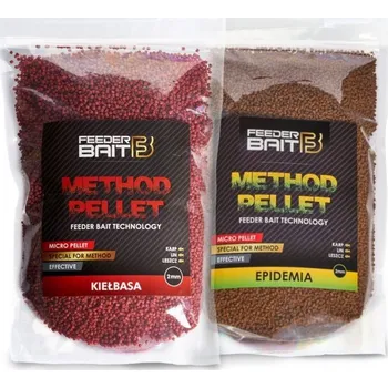 Návnadová surovina FeederBait Method Pellet 2 mm 800 g Příchuť: Tygří ořech
