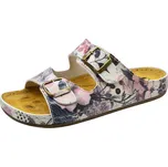 Dámské zdravotní pantofle MEDILINE S182-002 flowers vel. 41