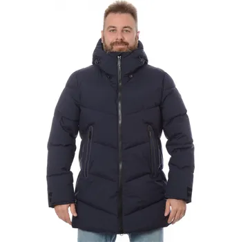 Pánská móda Bugatti Kabát Tmavě modrá 50