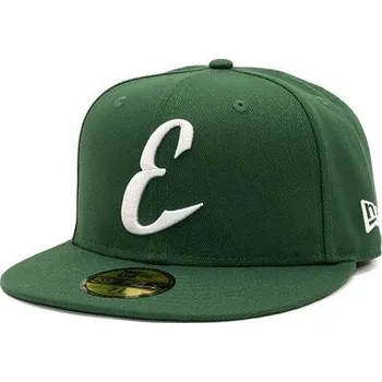 Módní doplněk Kšiltovka New Era - 59FIFTY League Basic - Prague Eagles - Dark Green velikosti fitted caps 7 3/4 (61.5 cm)