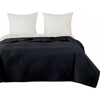 Prostěradlo Přehoz na postel Cotton world mikrovlákno 200 cm x 220 cm černý