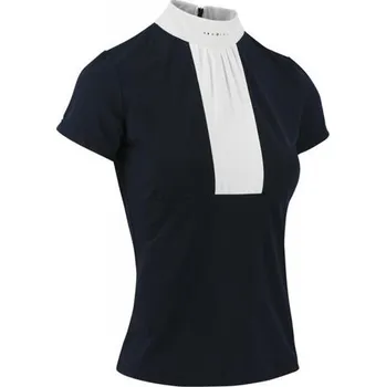 Dámské závodní triko Equitheme Doha, modré - vel. M