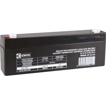 Záložní baterie AKUMULÁTOR SLA 12V/2,2Ah FA-4,7mm