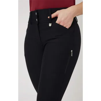 Jezdecké kalhoty Dámské rajtky Horze Grand Prix II Pro, černé - vel. 40