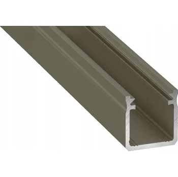 LED osvětlení Hliníkový profil pro LED pásek Y 2M INOX