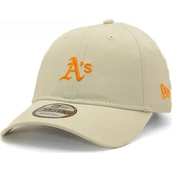 Kšiltovka Kšiltovka New Era - 9FORTY Summer Washed - Oakland Athletics - Off White / Orange velikost One Size (56-59 cm)