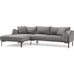 Šedá rohová pohovka Artie Leo, levý roh ID_1448962