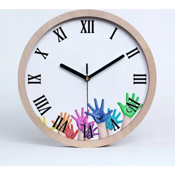 Hodiny Nástěnné hodiny Tulup vícebarevné 20 cm