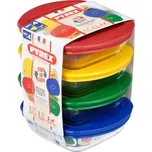 SADA ČTVERCOVÝCH DÓZ PYREX 4KS, 0,3L, SKLO