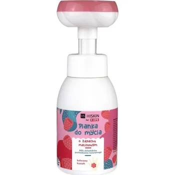 Mýdlo HiSkin Dětská mycí pěna na ruce a tělo Raspberry 300 ml