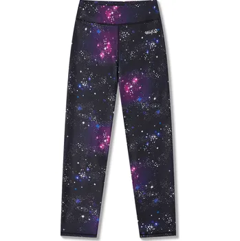 Dívčí oblečení Dívčí funkční legíny - Wolf T2591, černá / vesmír Barva: Černá, Velikost: 164