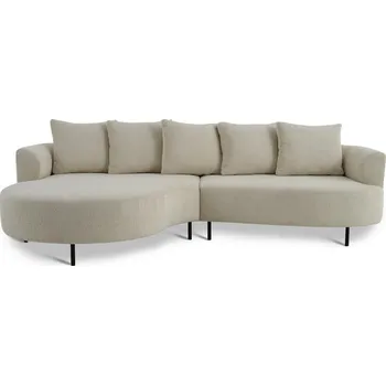 Pohovka Béžová rohová pohovka (levý roh) Vitoria – Scandic ID_1678548