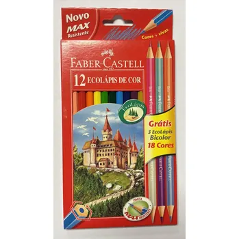 Kresba Pastelky Faber-Castell 12 ks + 6 barev