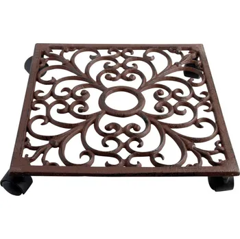 Květináč Kovový pojízdný podstavec pod květináč ø 28 cm – Esschert Design ID_996406