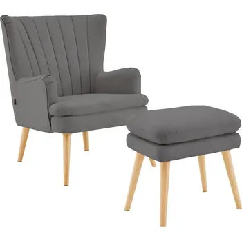 Křeslo Šedé křeslo Zenia - Støraa ID_1501200