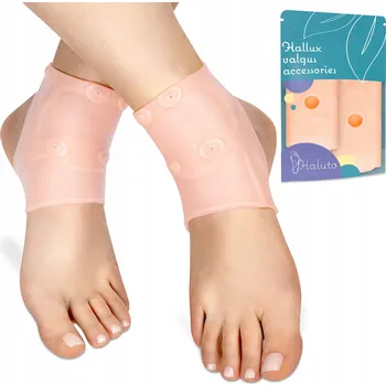 Pracovní obuv Gelové podpatěnky a zarážky paty 2v1 Haluto velikost 35-46