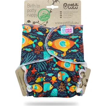 Plenkové kalhoty Žlutá ponorka - kalhotková plena pat