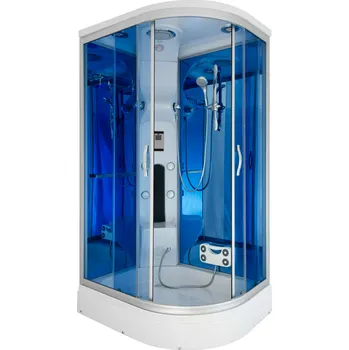 Aplomo Monster White L/P 120x88x220 masážní sprchový box Orientace: Pravá