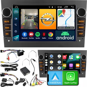Autorádio RÁDIO NAVIGACE NCS RS-407G ANDROID OPEL CORSA D 2006-2014 BLUETOOTH 2DIN