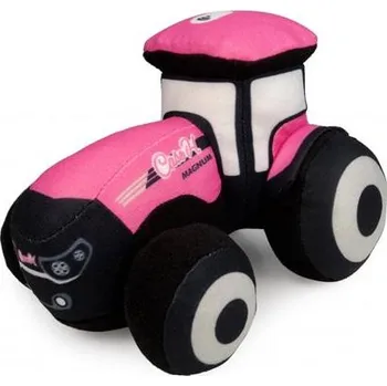 plyšák Plyšový traktor Case IH Magnum růžový 17 cm