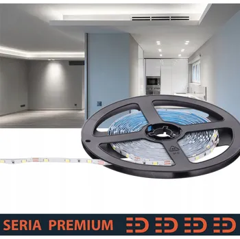 LED páska LED pásek Premium 12V Slim 4mm 60 LED 10000K 500lm SMD2835