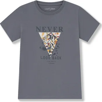 Chlapecké tričko - Wolf S2503, šedá Barva: Šedá, Velikost: 140