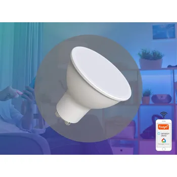 Žárovka NEDES LED žárovka WIFI 4,5W - GU10 / CCT + RGB - ZLS135W