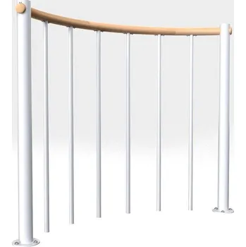 Zábradlí horní kulaté Minka Joker, Joker Turn, Joker 180° Dodatečné zábradlí kulaté-galerie - délka 1 běžný metr