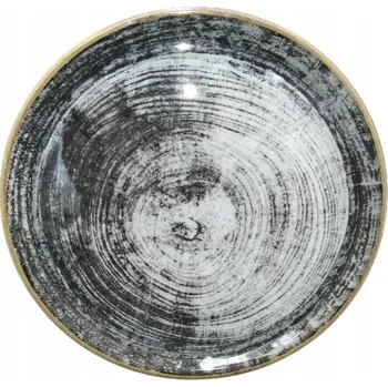 Talíř Talíř na pizzu černý dřevěný 31cm Saturnia
