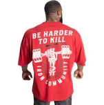 Gasp HARDER TO KILL IRON TEE CHILI RED – tričko Gasp červené Velikost: L