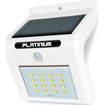 Venkovní osvětlení Platinium Solární lampa s pohybovým senzorem, bílá