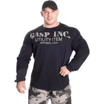 Gasp THERMAL GYM SWEATER ASPHALT – mikina Gasp asfaltově-černá Velikost: M